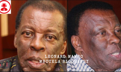 Leonard Mambo Mbotela Biography